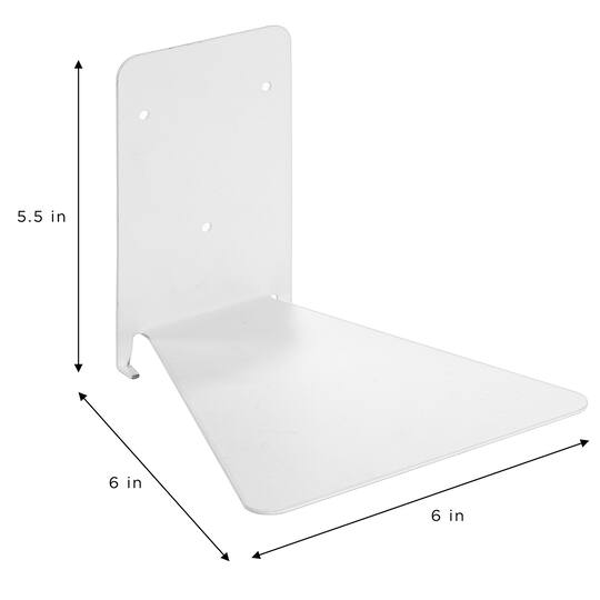 Sorbus Floating Bookshelves, 2ct.
